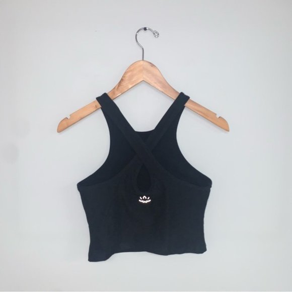 Beyond Yoga Spacedye Studio Cropped Tank Halter Longline Sports Bra Size Small - Picture 9 of 13
